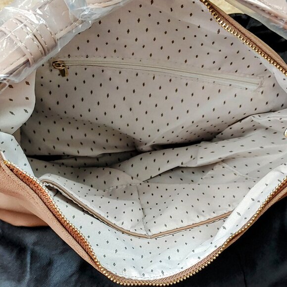 Vanessa Williams Hobo Bag with Gold Accents - NEW! - Picture 5 of 9